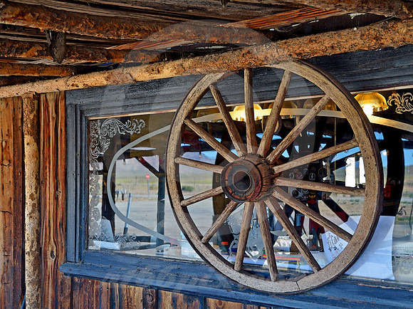 BAR FROM OUTSIDE (Lincoln Highway Middlegate Station NV)
