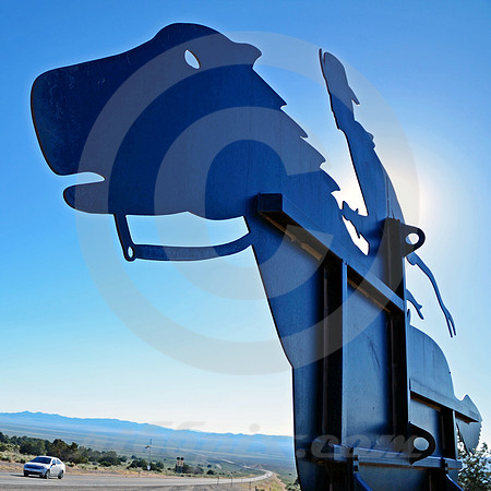 CUTOUT & CAR (Lincoln Highway nr Austin NV)