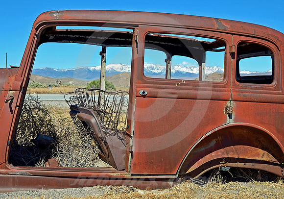 RUST & SNOW (Lincoln Highway Middlegate Station NV)