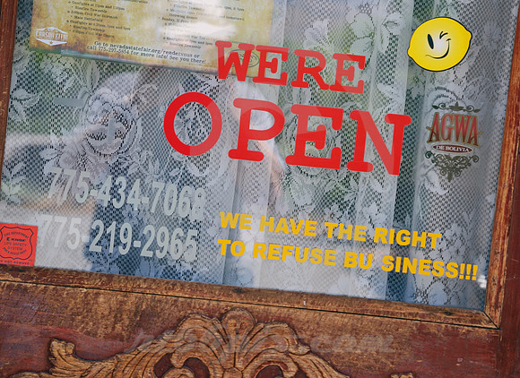 WE'RE OPEN (Lincoln Highway Dayton NV)