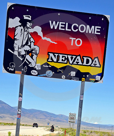WELCOME SIGN (US 50 nr Baker NV)