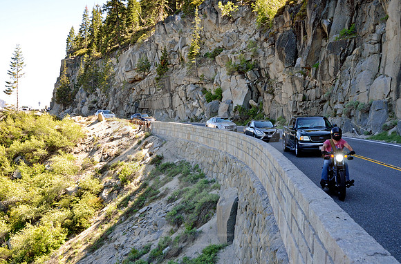RETAINING WALL #2 (Lincoln Highway nr Pollock Pines CA)
