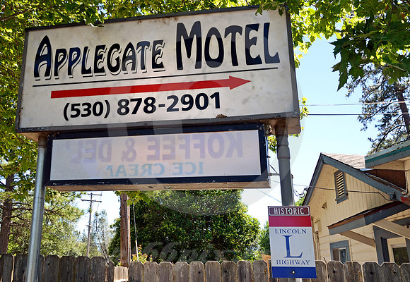 APPLEGATE MOTEL (Lincoln Highway Applegate CA)