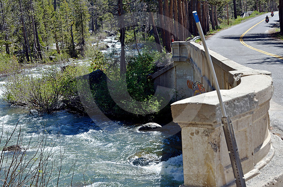 RIVER & BRIDGE (Lincoln Highway nr Soda Springs CA)