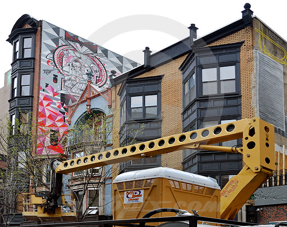URBAN SCENE #126 (Lincoln Highway Philadelphia PA)