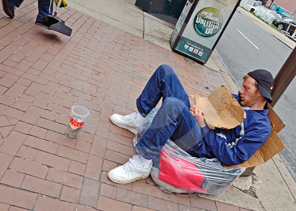 URBAN SCENE #136 (Lincoln Highway Philadelphia PA)