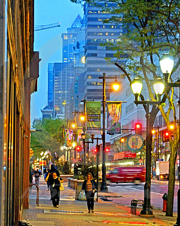 URBAN SCENE #164 (Lincoln Highway Philadelphia PA)