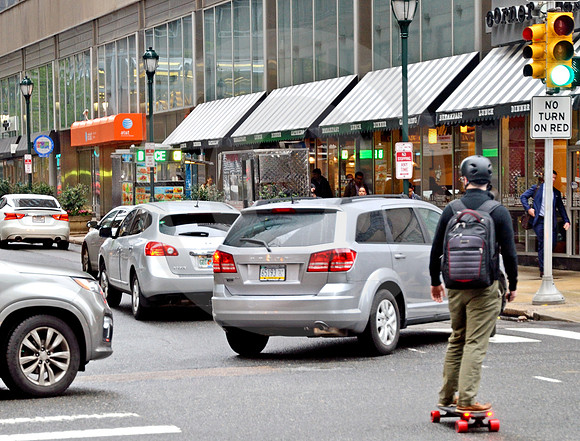 URBAN SCENE #202 (Lincoln Highway Philadelphia PA)