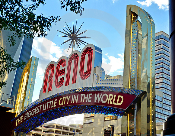 URBAN SCENE #65 (Lincoln Highway Reno NV)
