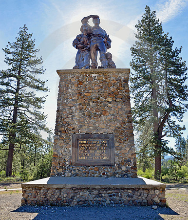 DONNER MEMORIAL (Lincoln Highway Donner Lake CA)