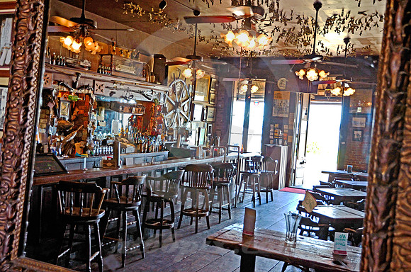 BAR IN MIRROR (Natchez Trace Natchez MS)