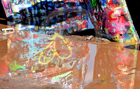 MUDDY WHEN WET (Rt 66 Cadillac Ranch TX)