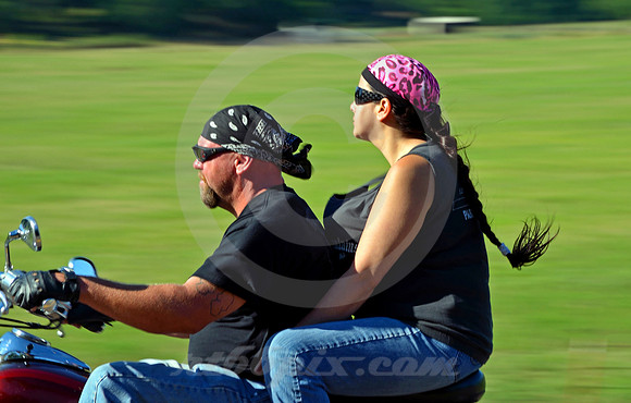 MOTORCYCLE CRUISE #2 (Rt 66 Luther OK)