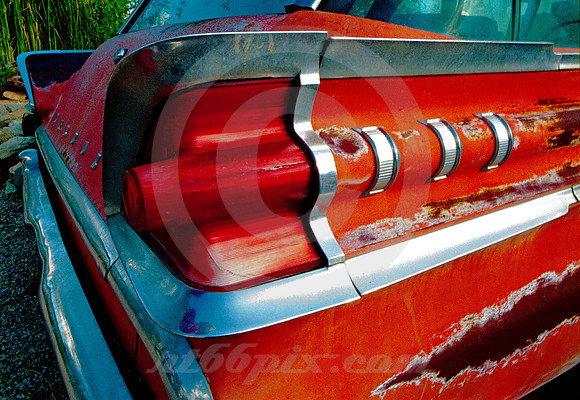 MERCURY ('59) TAIL SECTION (Rt 66 Hackberry AZ)