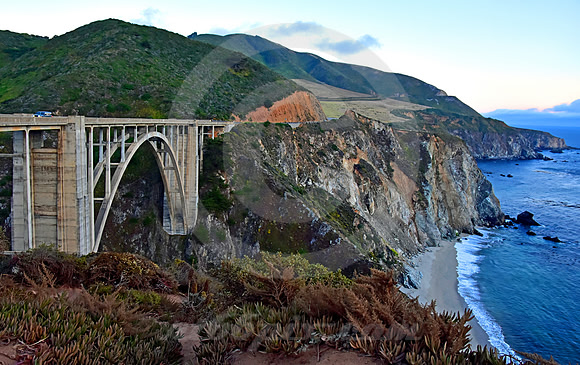 HEADLIGHTS #2 (Bixby Creek nr Monterey CA)