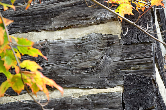 LOGS & CHINKING (National Road nr Grantsville MD)