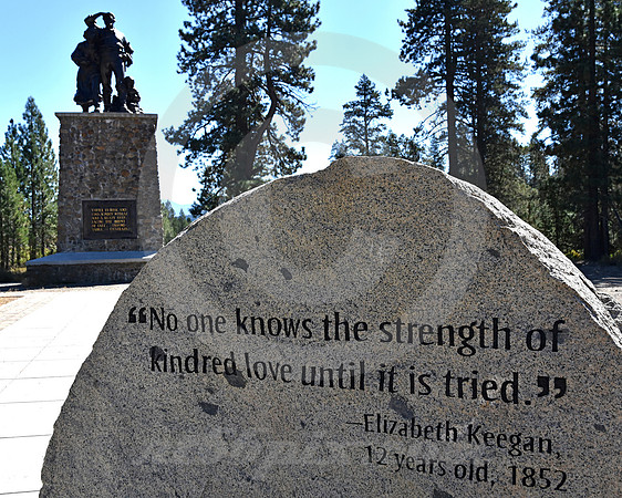 ROCK & HARD PLACE (Lincoln Highway Donner Pass CA)