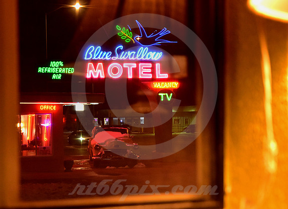 NEON NIGHT #5 (Rt 66 Tucumcari NM)