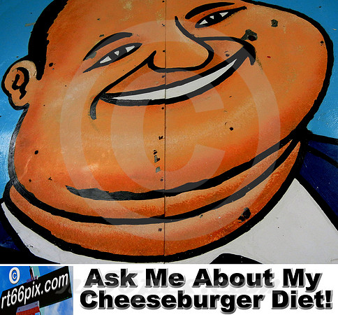 Ask Me About My Cheeseburger Diet!