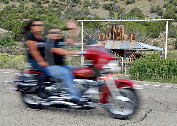 BIKE & RANCH SIGN #2 (nr Madrid NM)