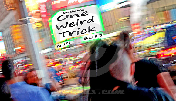 NOW PLAYING: ONE WEIRD TRICK (New York)