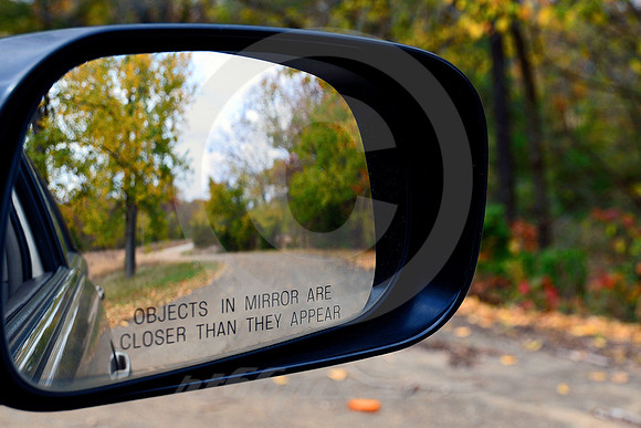 OBJECTS IN MIRROR (Rt 66 nr Bristow OK)