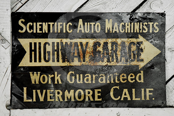 GARAGE #3 (Lincoln Highway Livermore CA)