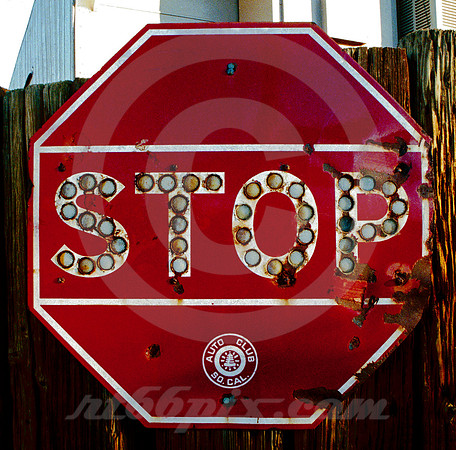 STOP (Rt 66 Goffs CA)