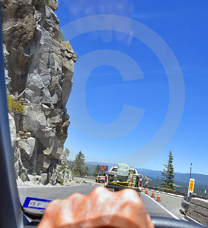 WHITE KNUCKLES (Lincoln Highway nr Twin Bridges CA)