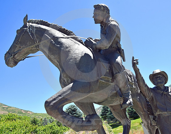 PONY EXPRESS MONUMENT #2 (Salt Lake City UT)