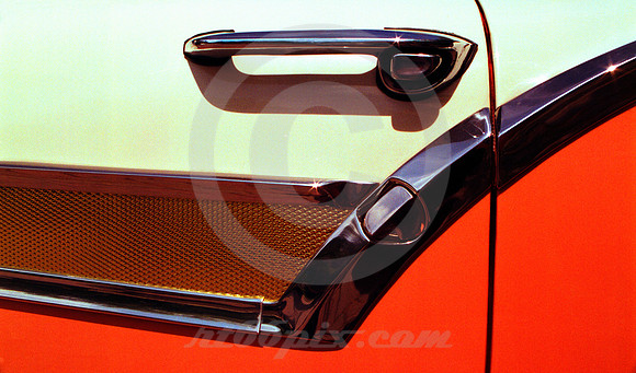 DOOR CHROME ('57 Ford) (Houston)