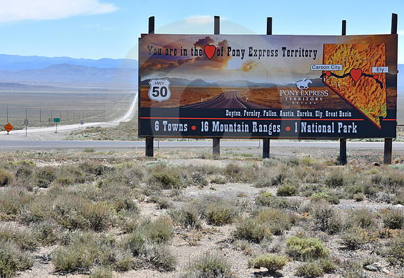NEXT TOWN: 58 MILES (Lincoln Highway nr Austin NV)