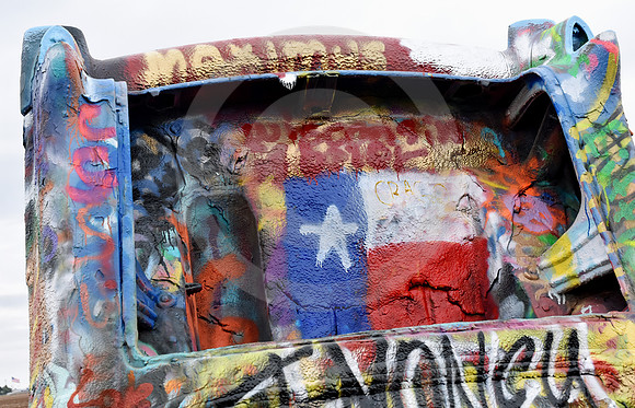 LONE STAR FLAG (Rt 66 Cadillac Ranch TX)