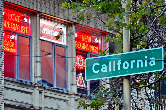 CALIFORNIA SIGN #2 (Lincoln Highway San Francisco)
