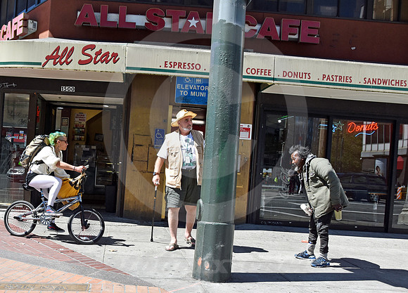 URBAN SCENE #12 (Lincoln Highway San Francisco)