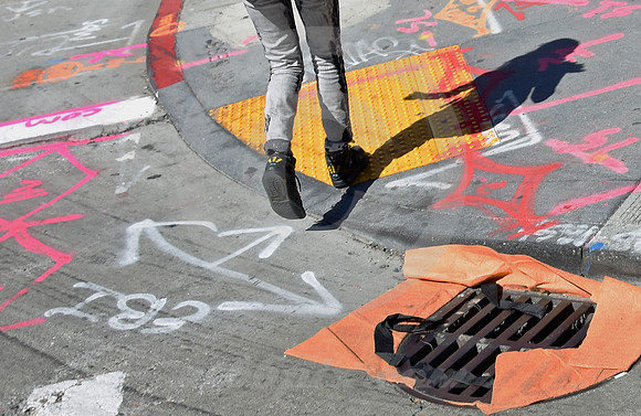 URBAN SCENE #25 (Lincoln Highway San Francisco)