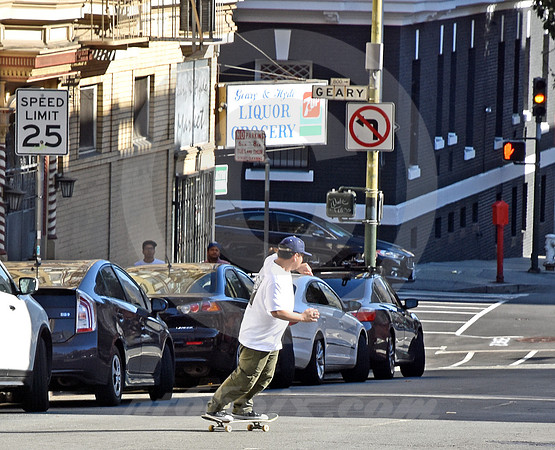 URBAN SCENE #47 (Lincoln Highway San Francisco)