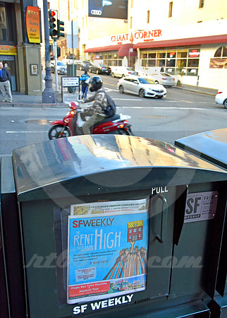 URBAN SCENE #50 (Lincoln Highway San Francisco)