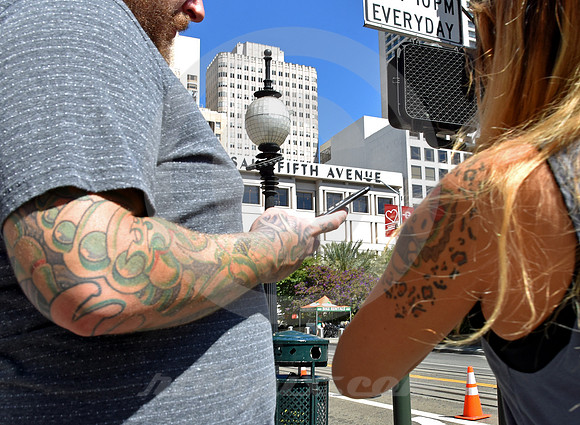 URBAN SCENE #222 (Lincoln Highway San Francisco)