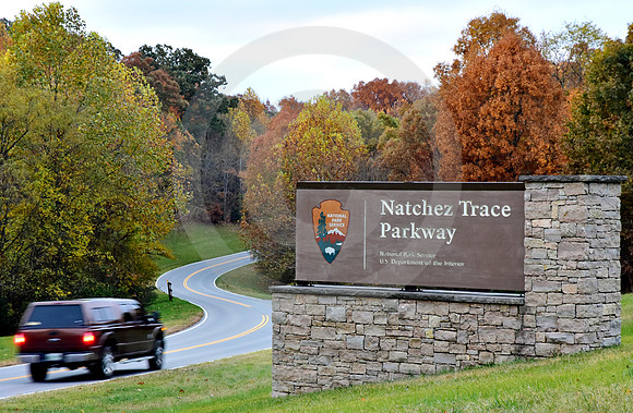 BURGUNDY TRUCK #1 (Natchez Trace nr Linton TN)