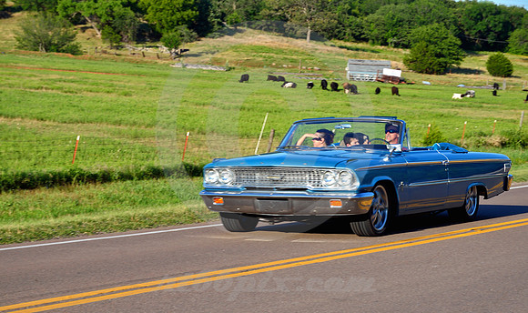 GALAXIE IN MOTION ('63 FORD) (Rt 66 Luther OK)