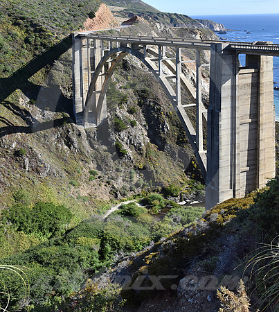 CREEKSIDE #5 (Bixby Creek nr Monterey CA)