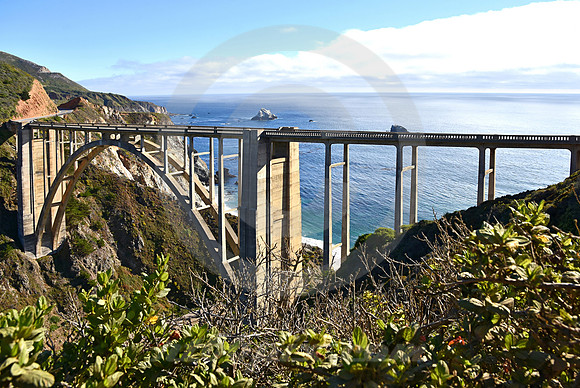 CREEKSIDE #7 (Bixby Creek nr Monterey CA)