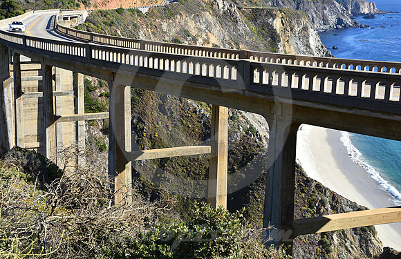 CREEKSIDE #8 (Bixby Creek nr Monterey CA)