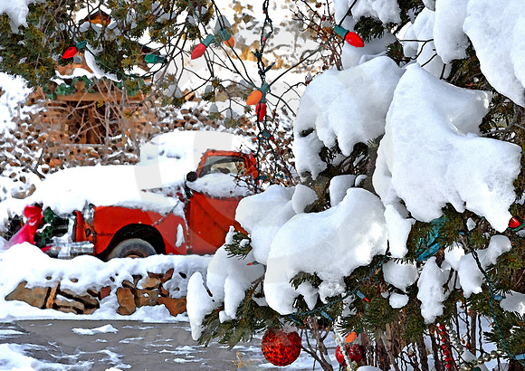 WINTER #61 (Rt 66 Santa Fe NM)
