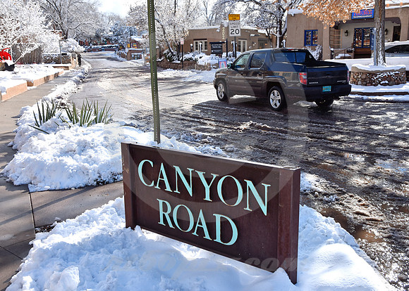 WINTER #188 (Rt 66 Santa Fe NM)