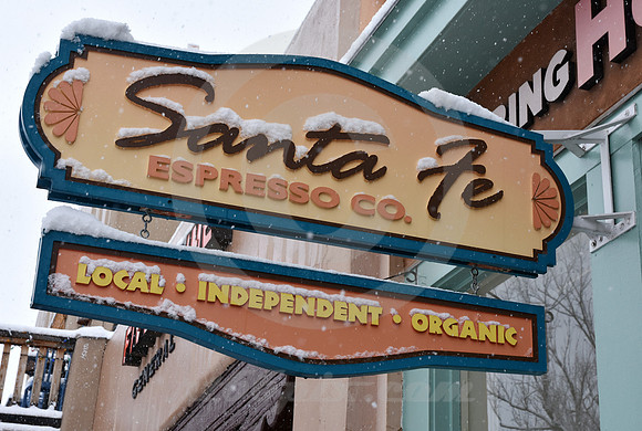 WINTER #215 (Rt 66 Santa Fe NM)
