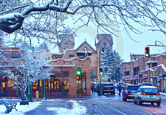 WINTER #265 (Rt 66 Santa Fe NM)