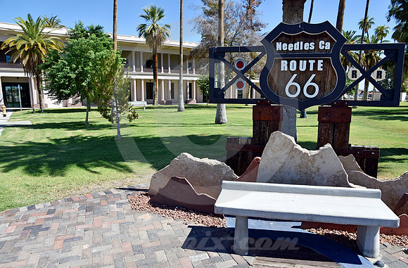 ROCKS AND HARD PLACE (Rt 66 Needles CA)