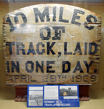 WOODEN SIGN (Promontory UT)